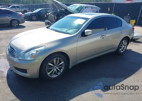 2008 Infiniti G35 Journey z USA, uszkodzony, nr VIN JNKBV61E78M217927